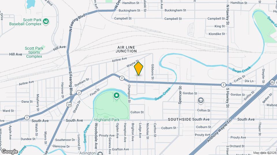 209 Eldred Ave Map and Location Details