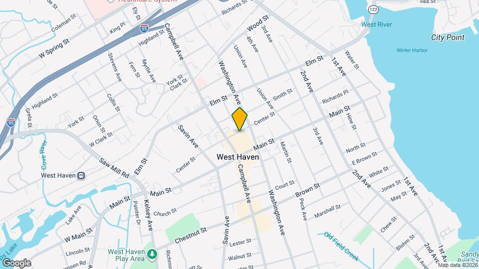 256 Center St Map and Location Details