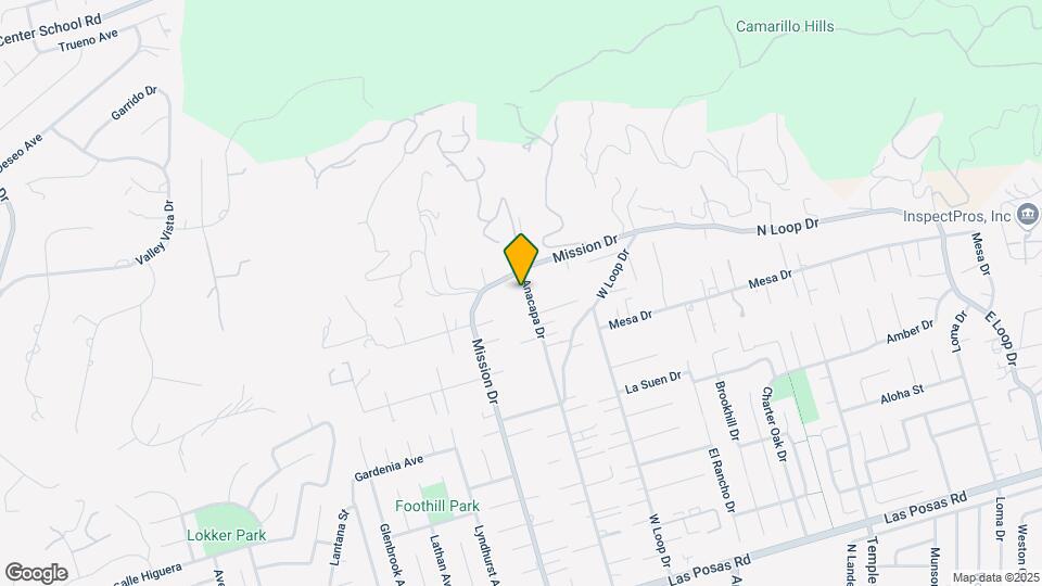 721 Anacapa Dr Map and Location Details