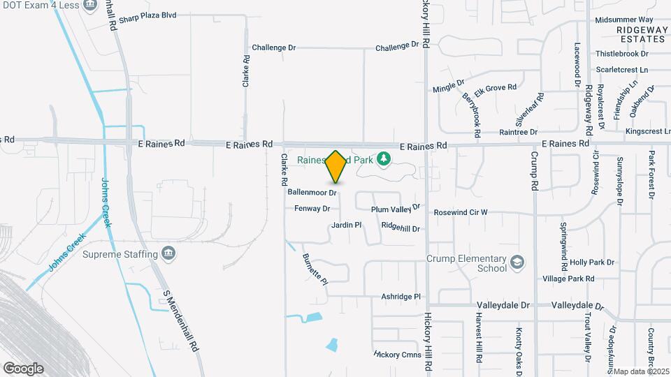 5740 Ballenmoor Dr Map and Location Details