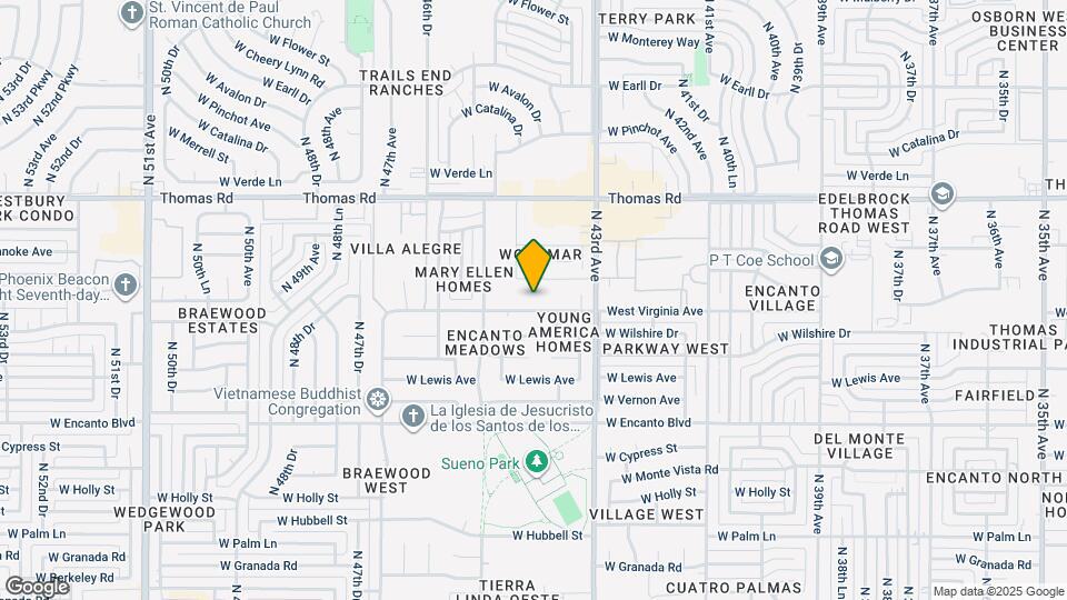 2627 N 45th Ave Mapa y Detalles de la Ubicación