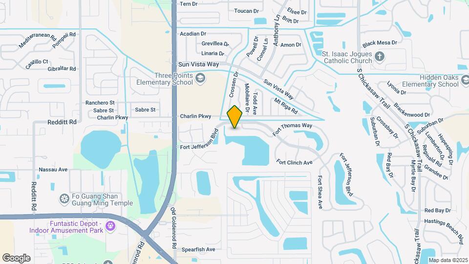 4813 Fort Lee Ct Map and Location Details