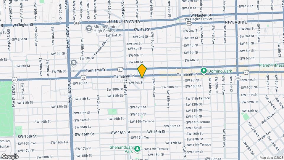 828 SW 20th Ave Map and Location Details