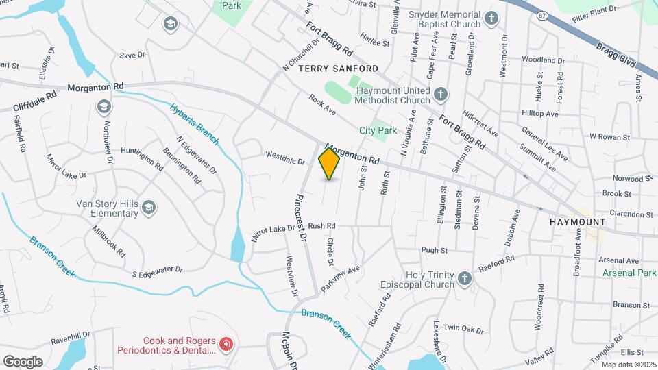 203 Sedberry St Map and Location Details