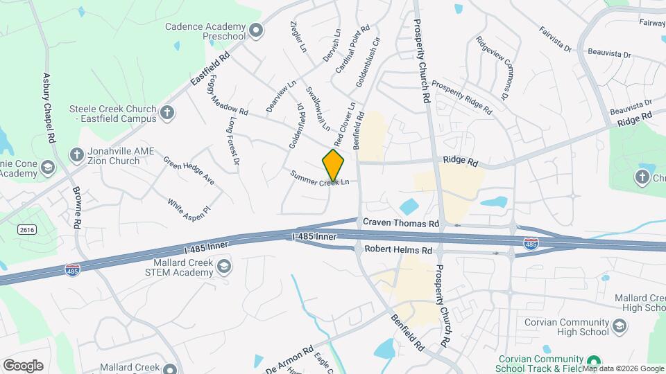 5920 Shining Oak Ln Map and Location Details