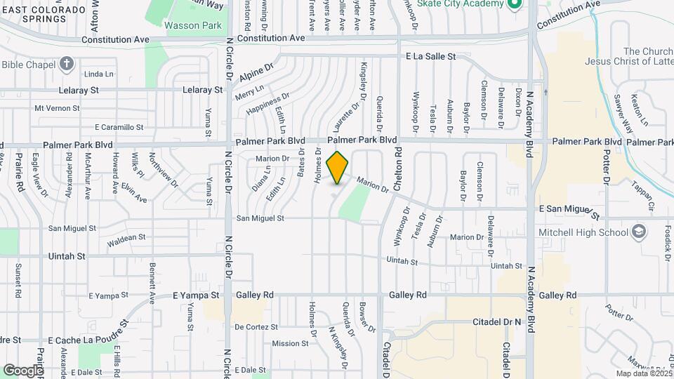 1409 Laurette Dr Map and Location Details