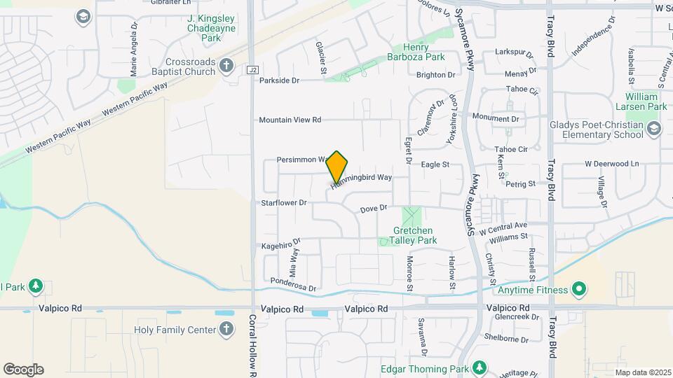 1726 Hummingbird Way Map and Location Details