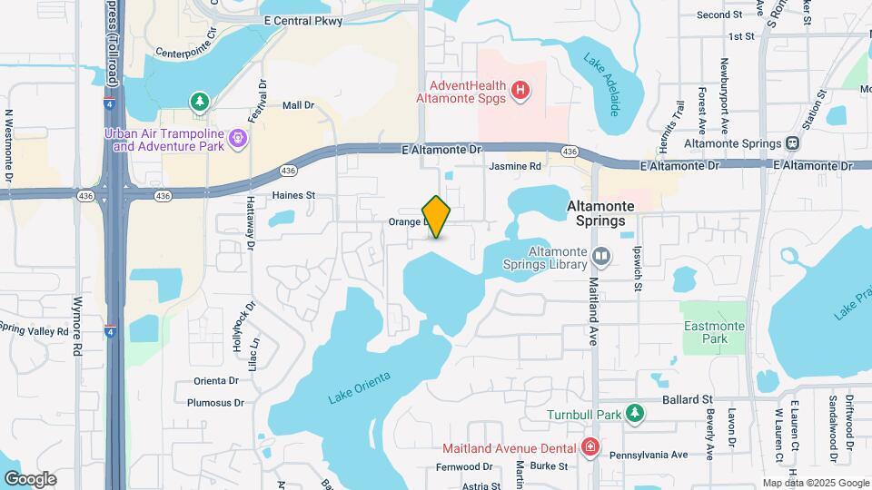 550 Orange Dr Map and Location Details