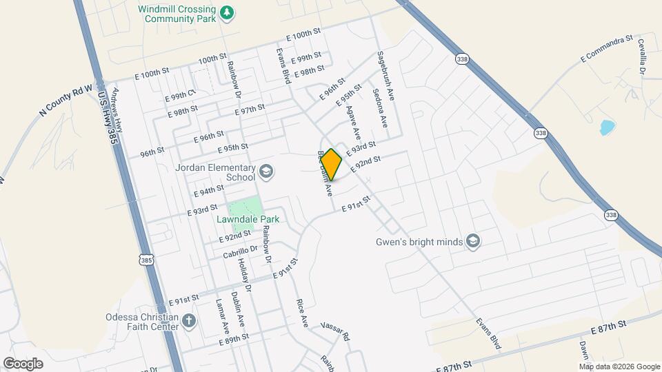 800 E 92nd St Mapa y Detalles de la Ubicación