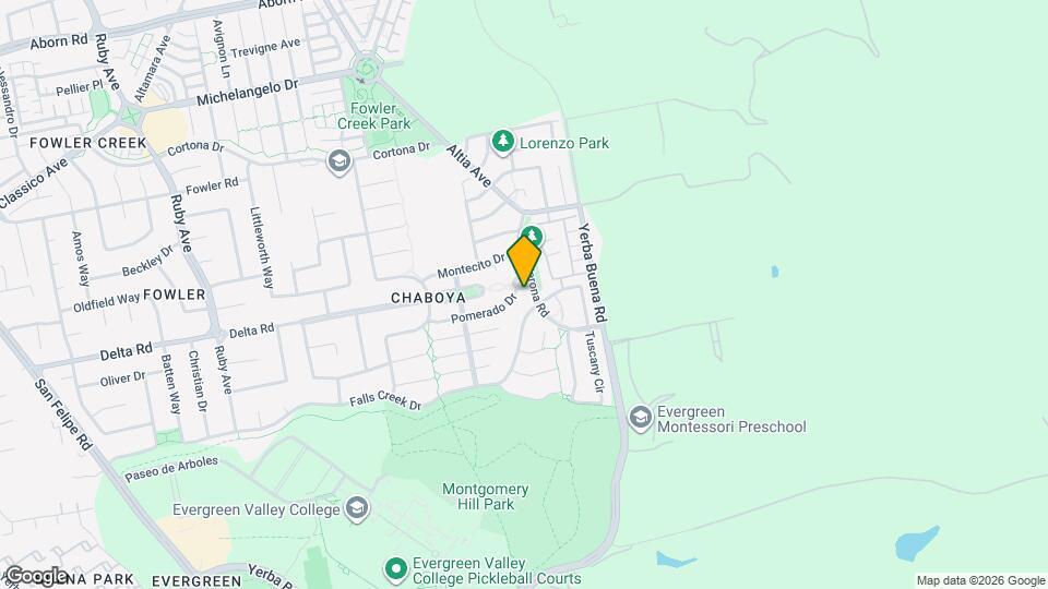 3312 Pomerado Dr Map and Location Details