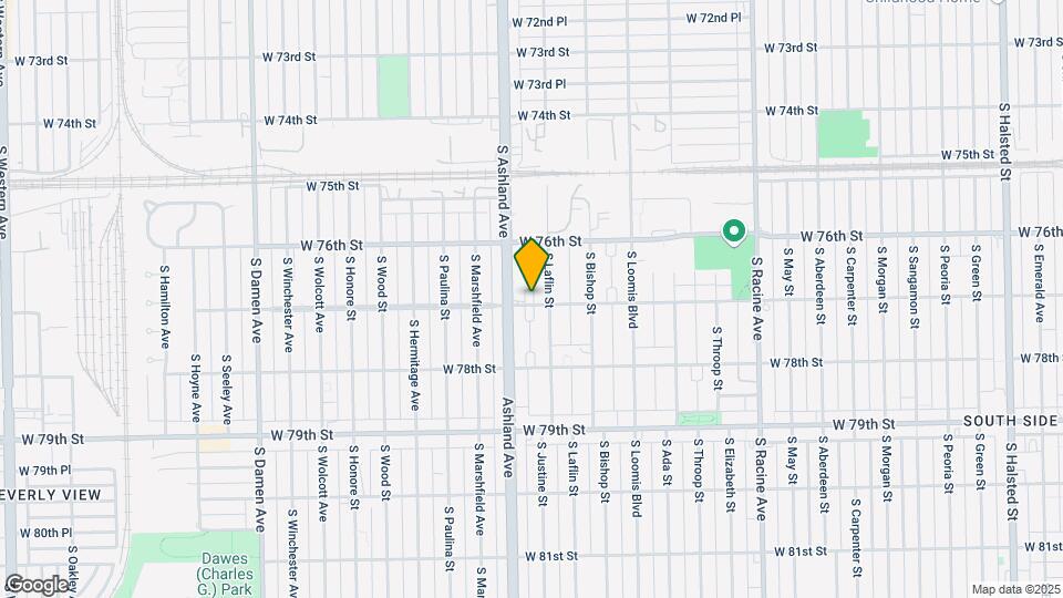 1514-20 W 77th Mapa y Detalles de la Ubicación