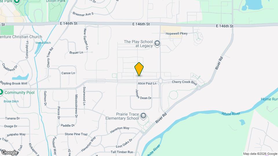 14221 James Dean Dr Map and Location Details