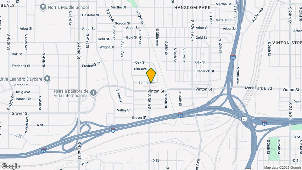 3101 S 36th St Map and Location Details