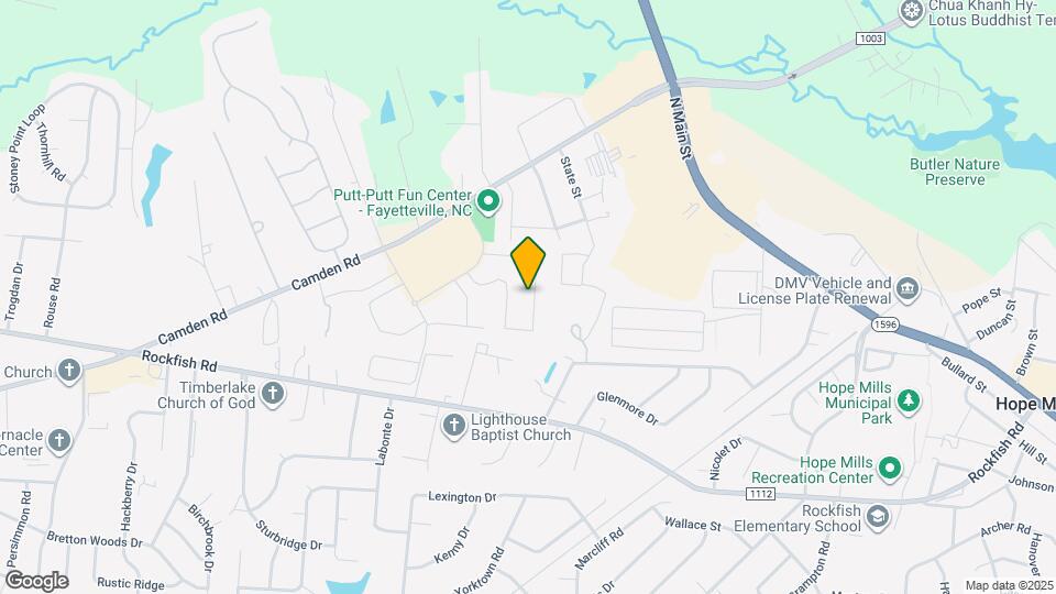 3520 Castlefield Ln Map and Location Details