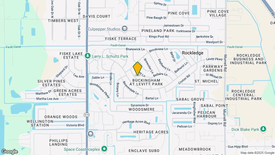 964 Beechfern Ln Map and Location Details