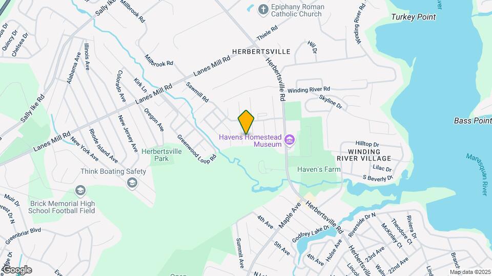 154 Sawmill Rd Map and Location Details