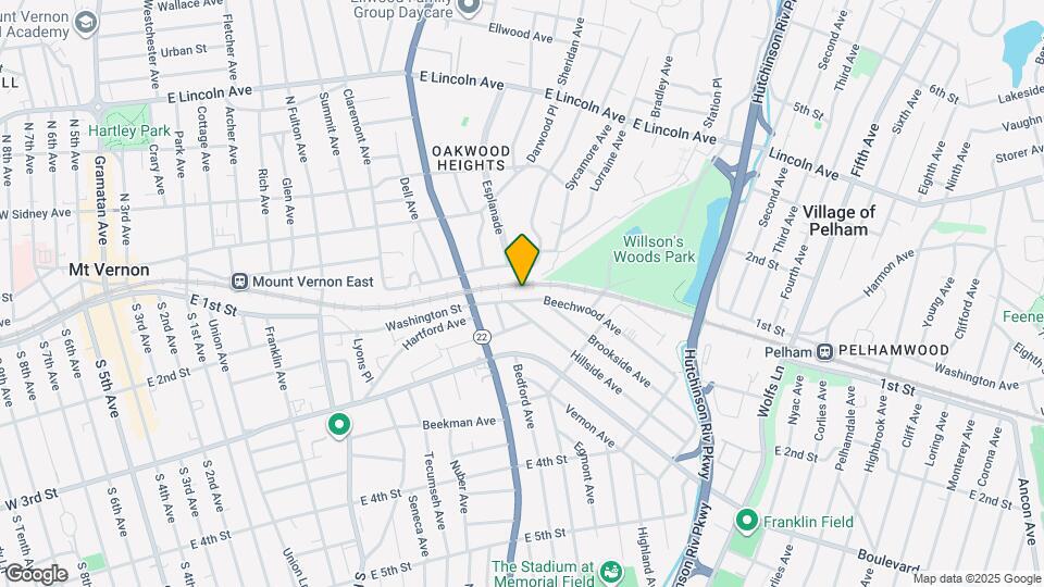 41 Beechwood Ave Map and Location Details