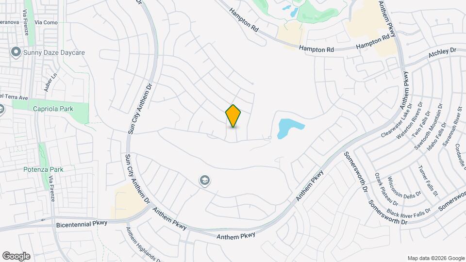 2163 Fairweather St Map and Location Details