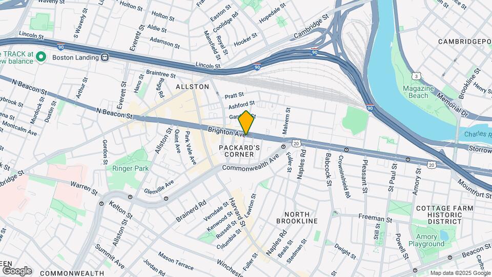64 Brighton Ave, Unit 208 Map and Location Details