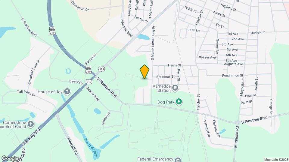 105 Pinecrest Blvd Map and Location Details