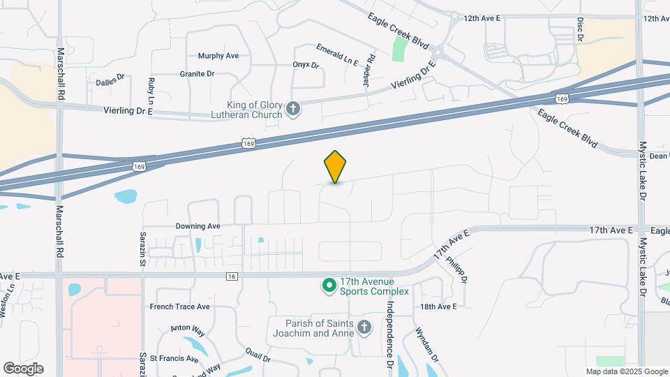 2154 Tyrone Dr Map and Location Details