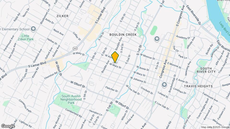 814 W Mary St Map and Location Details