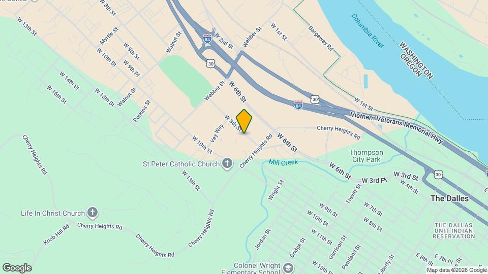 1220 W 8th St Map and Location Details