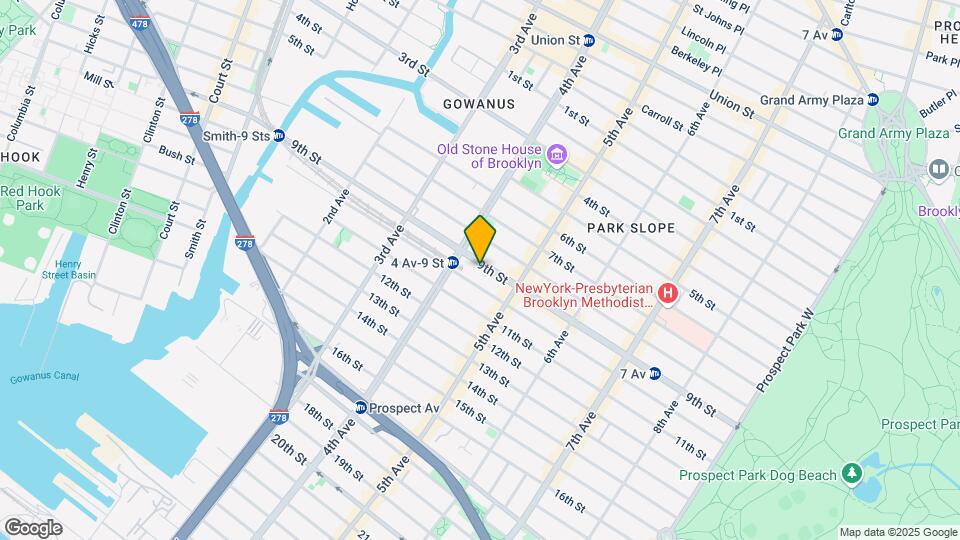 276 9th St Map and Location Details