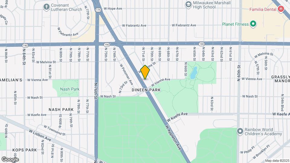 7128 W Appleton Ave Mapa y Detalles de la Ubicación