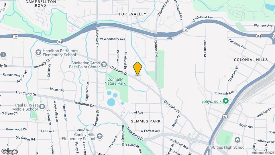 1917 Connally Dr Map and Location Details