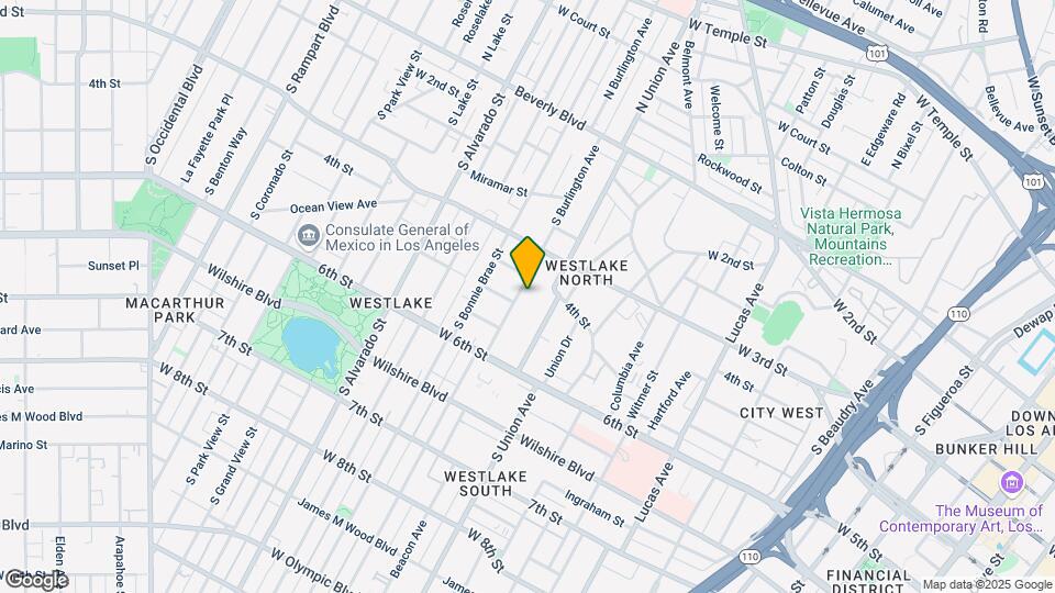 420 S Burlington Ave Mapa y Detalles de la Ubicación