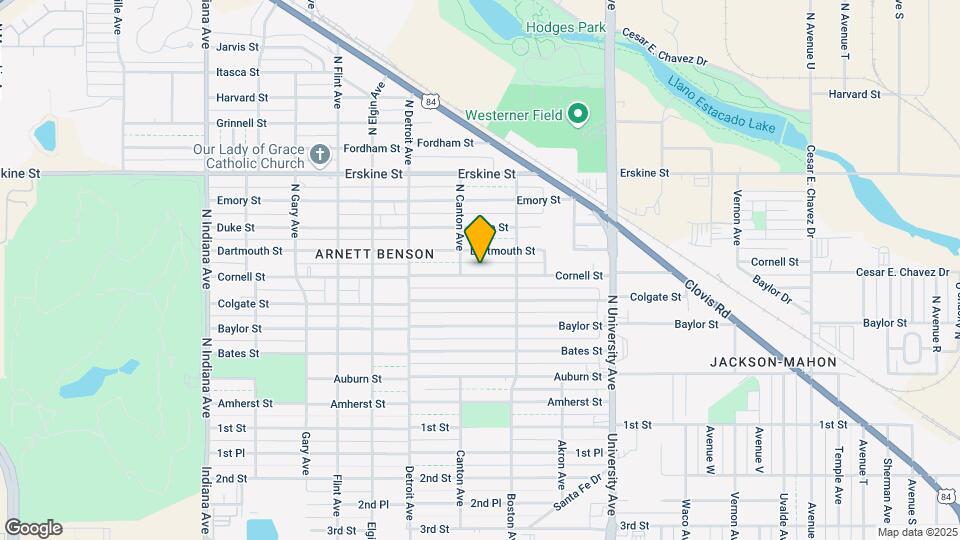 2718 Cornell St Map and Location Details