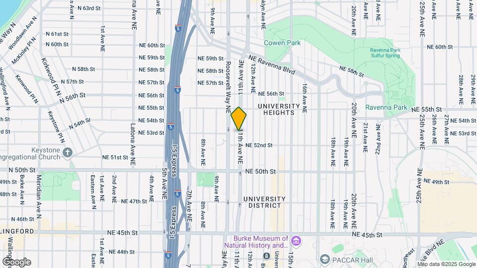 5225 11th Ave NE-Unit -#B Map and Location Details