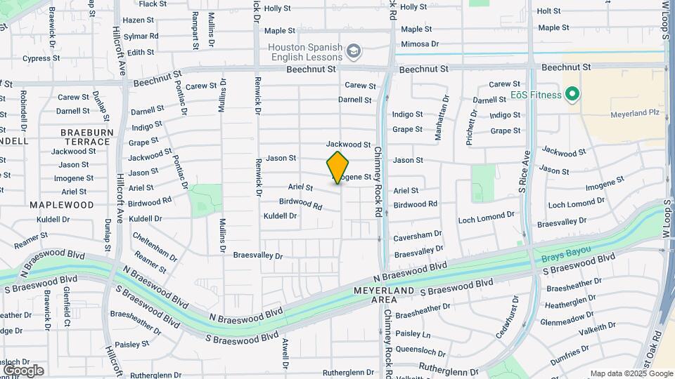 5402 Ariel St Mapa y Detalles de la Ubicación