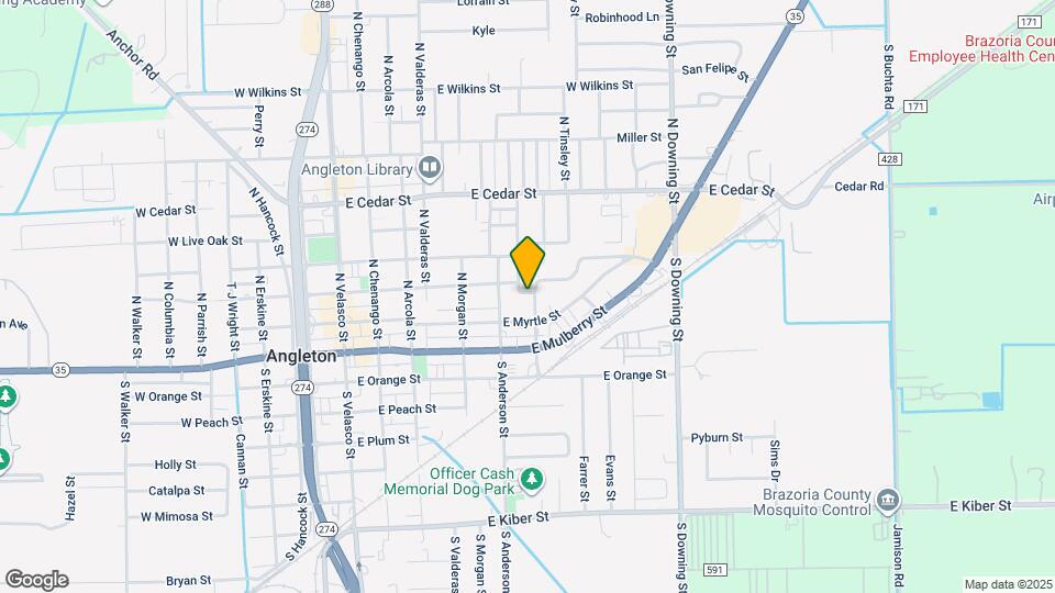 620 E Magnolia St Map and Location Details