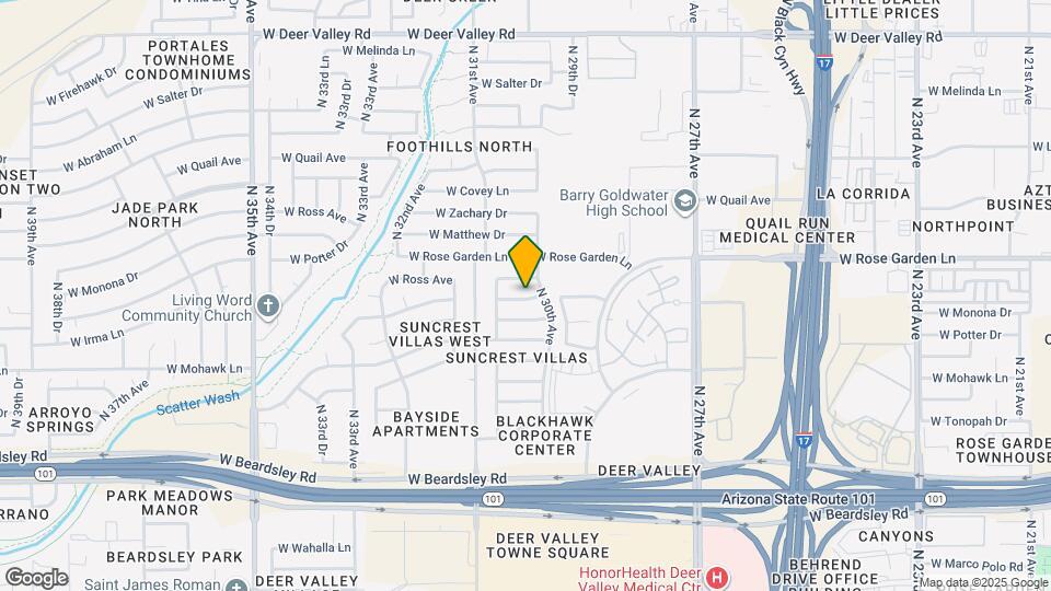 3016 W Monona Dr Map and Location Details