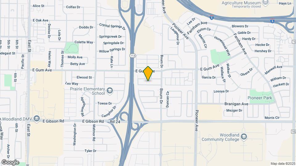 1547 Hutchison Valley Dr Map and Location Details