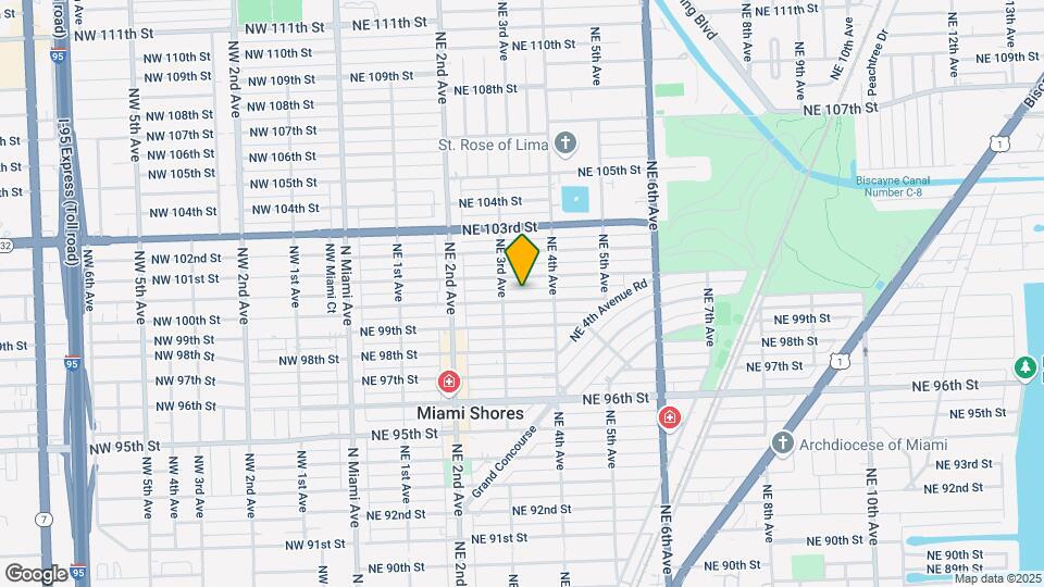 339 NE 100th St Map and Location Details