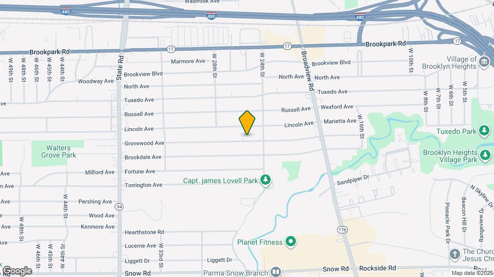 2436 Grovewood Ave Mapa y Detalles de la Ubicación