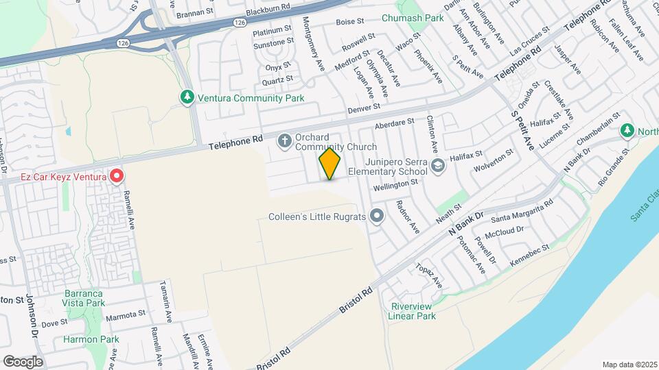 8348 Cheshire St Map and Location Details