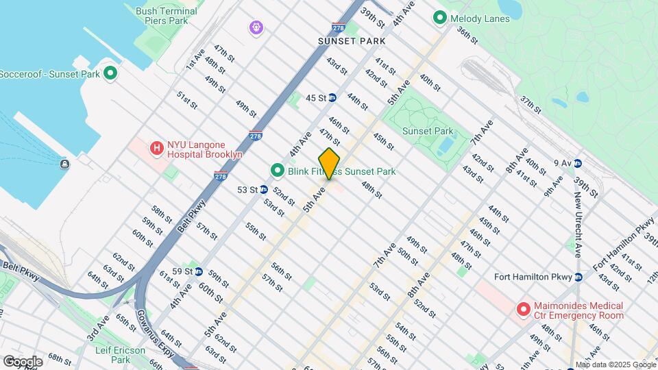4911 5th Ave Mapa y Detalles de la Ubicación