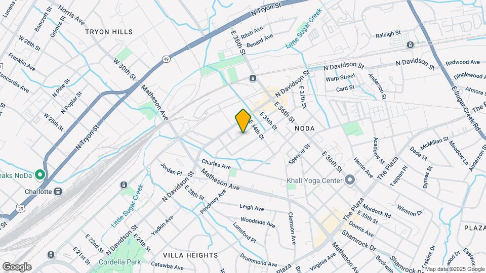 3024 Yadkin Ave Map and Location Details