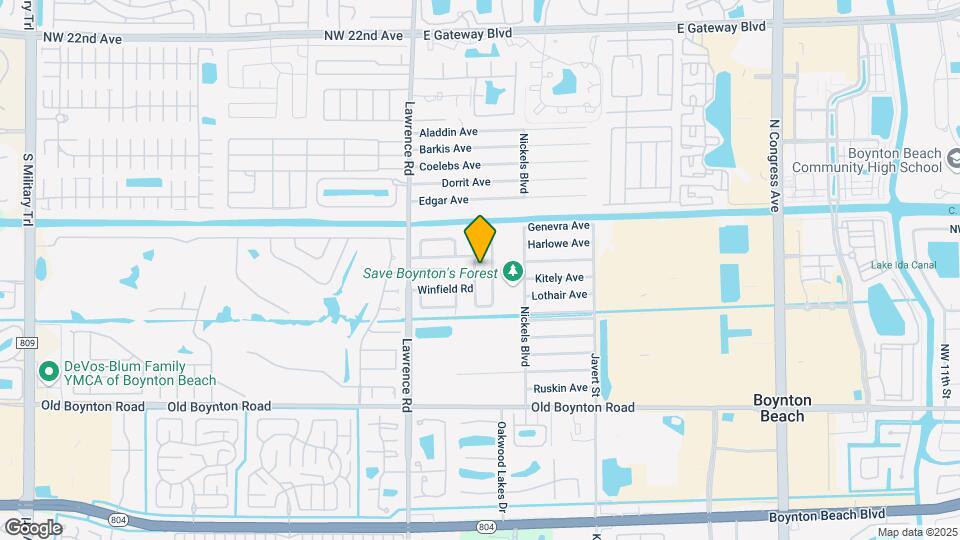 9404 Longmeadow Cir Map and Location Details