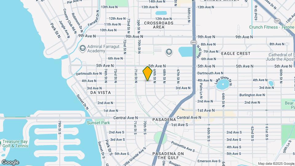 6946 4th Ave N Map and Location Details