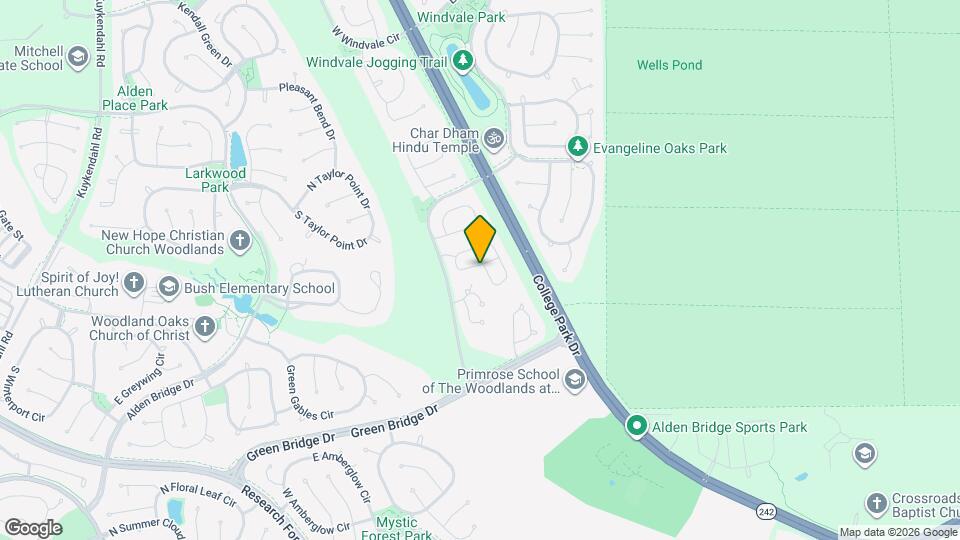 239 Blushwood Pl Map and Location Details