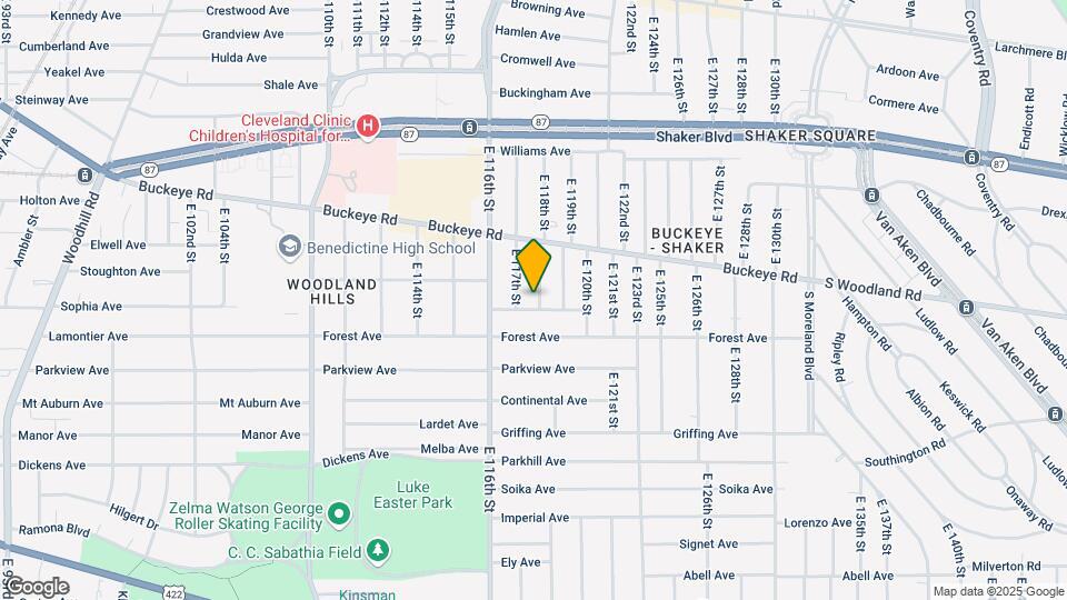 2932 E 118th St Map and Location Details