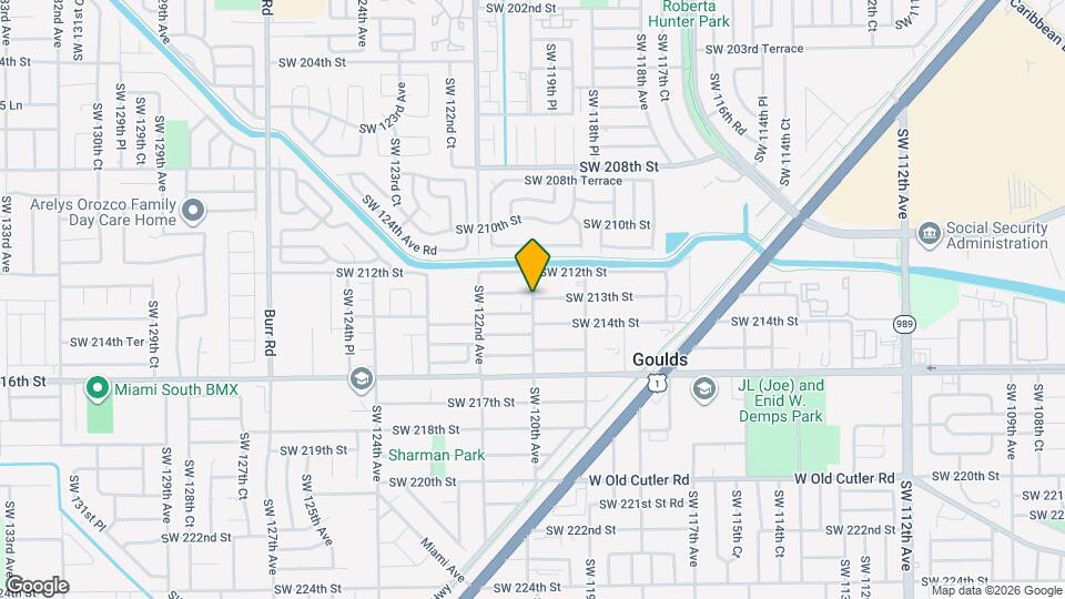 12150 SW 213th St Map and Location Details