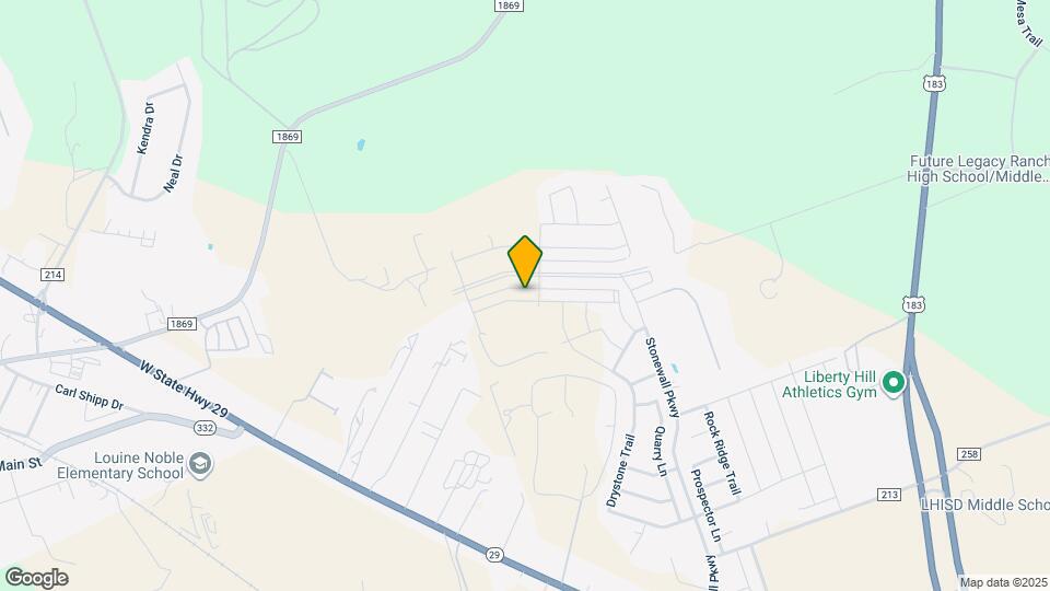 412 Breccia Trl Map and Location Details