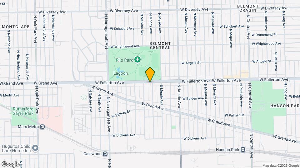 6137 W Fullerton Ave Mapa y Detalles de la Ubicación