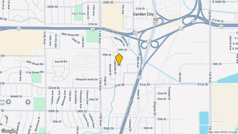 3013 Denver St Map and Location Details